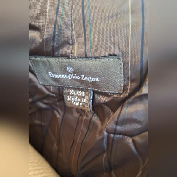 Ermenegildo Zegna brown Cashmere jacket